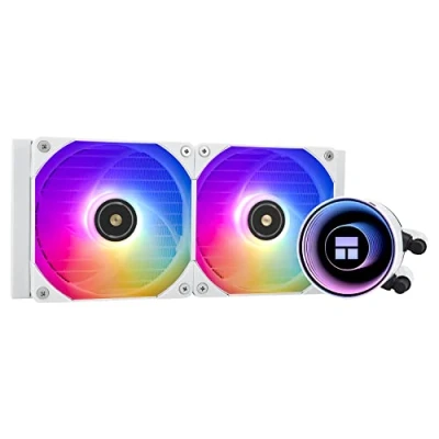 Image of Thermalright Frozen Notte 240 White ARGB Water Cooling CPU Cooler, Cooler Specifications, Double PWM Fans, S FDB V2 Bearings, Suitable for AMD/AM4 AM5, Intel LGA 1700/1150/1151/1200/2011