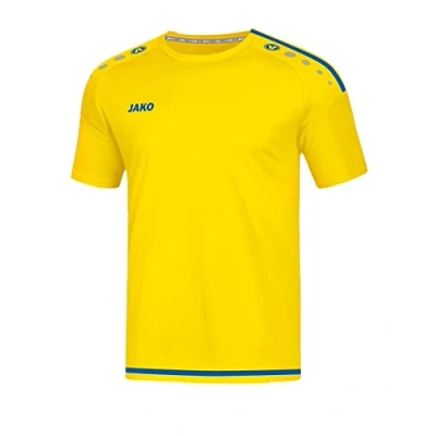 Image of JAKO Men&#039;s Striker 2.0 Ka jersey, citro/sportroyal, 3XL