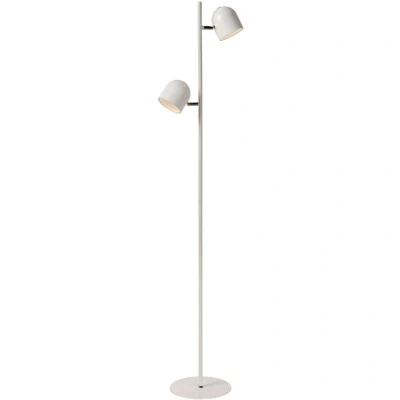 Image of Skanska Modern Floor Lamp LED Dim. 2x5W 3000K White