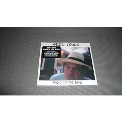 Image of Neil Young Fork In The Road 2009 UK 2 disc CD/DVD set 93624978725
