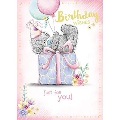 Image of Me To You Bear Birthday Wishes Card