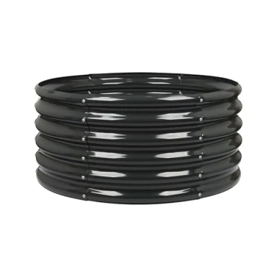Image of Round Raised Garden Bed 90cm x 45cm Easy Assemble