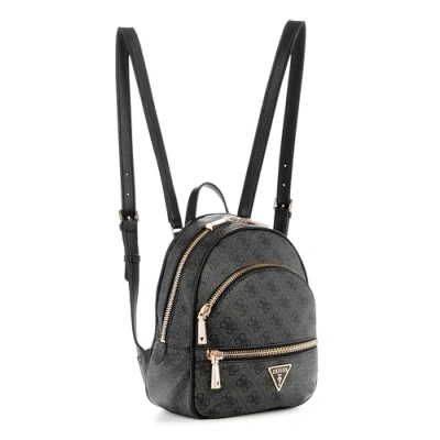 Image of GUESS Women&#039;s Manhattan Backpack, Coal Logo, One Size