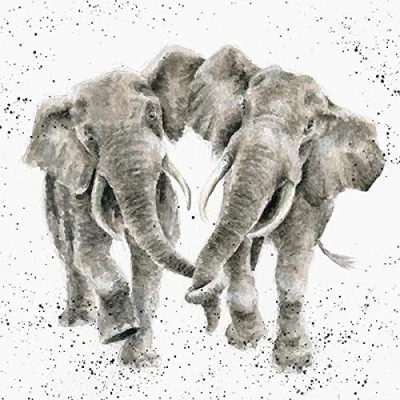 Image of Wrendale Designs &#039;Age Is Irrelephant&#039; Card