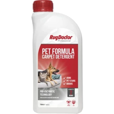 Image of Rug Doctor Pet Formula Carpet Detergent, 1 Litre,White