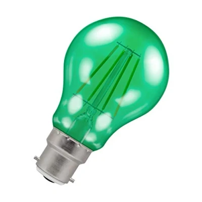 Image of Crompton LED Filament GLS 4.5W Green BC B22d