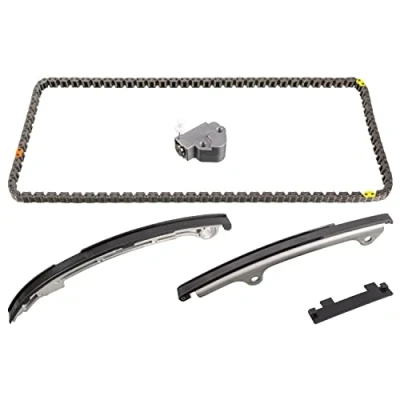 Image of 130286N200, 130286N200S1, 130706N200, 130706N200S1, 130856N200 Timing chain Kit BLUE PRINT ADN17357 Silent Chain, Closed NISSAN: X Trail