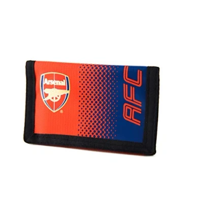 Image of Arsenal F.C. Nylon Wallet Official Merchandise, Red