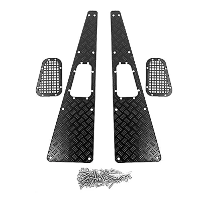 Image of dieyyuca Metal Anti Skid Plate Intake Grille for 4 TRX4 1/10 RC Crawler Upgrade Parts Accessories
