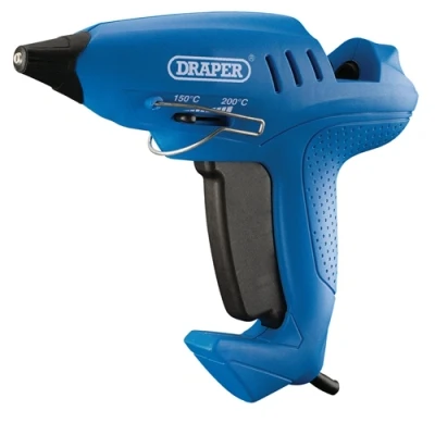Image of Draper Variable Heat Glue Gun, 400W, 6 x Sticks