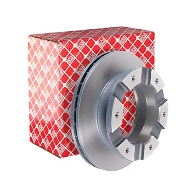 Image of MK356572, MK584497 Brake disc FEBI BILSTEIN 47463 Rear Axle 266mm 24mm 6 Hole 170mm internally vented Coated