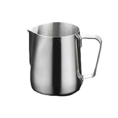 Image of GOLDBEARUK Milk Jug Stainless Steel Coffee Latte Frothing Pitcher Large Size 1.5L Foaming
