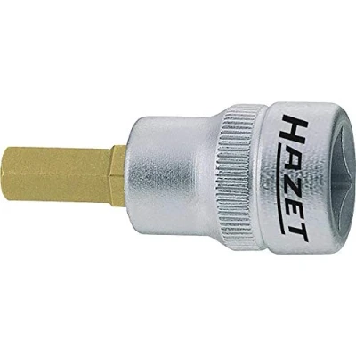 Image of Hazet 3/8 Inch 5 x 43.5 mm Hexagon Screwdriver Socket Silver