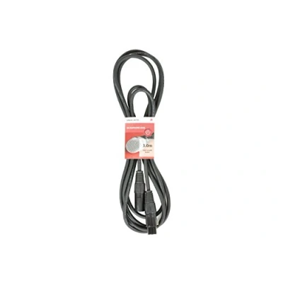 Image of Premium XLR Male Female Cable Microphone Black 3.0M