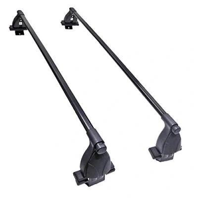 Image of UKB4C Roof Rack Cross Bars fits Hyundai i10 5 door 2014 2017
