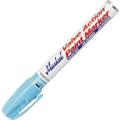 Image of Markal 434 96835 Vaps Lt. Blue Valve Action Paint Marke