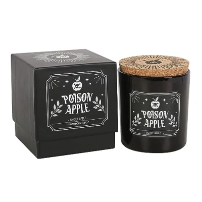 Image of Enchanting Poison Apple Candle Captivating &amp; Alluring Scented Blend for 21 Hour Burn Time Bewitching Indulgent Sensory Experience