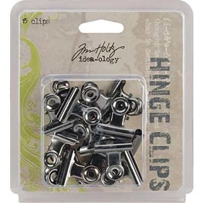 Image of Tim Holtz idea ology Hinge Clips (15 pk.)