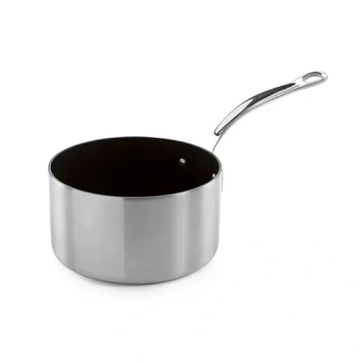 Image of Samuel Groves STP7503RH/NS Classic 18cm Non Stick Stainless Steel Triply Saucepan with Lid