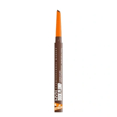 Image of NYX Professional Makeup Plumping Lip Liner, Up To 10 HR Wear, Matte Finish, Duck Plump, Syringe Sienna