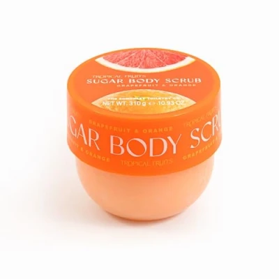 Image of Tropical Fruits Gentle Exfoliating Sugar Body Scrub Grapefruit and Orange 310g