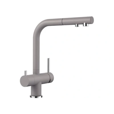 Image of Blanco 525205 Fontas S II coffee Kitchen sink tap made of granite (Silgranite) with a pull out spout