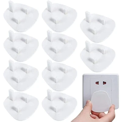 Image of SHATCHI Proofing 12 X Electrical Home Plug Mains Protector Socket Covers Child Baby Safety Guard New, White