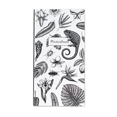 Image of Grupo Erik Tropical BW Photo Album 6x4 10x15 cm Family 96 Pockets Friend Gifts Black &amp; White Albums photos Slip In