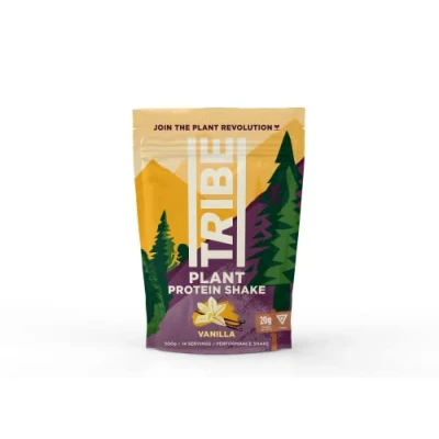 Image of TRIBE Vegan Protein Powder Vanilla + Cinnamon Vegan, Gluten &amp; Dairy Free (500g / 12 Servings)