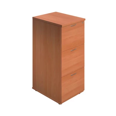 Image of Jemini 3 Drawer Filing Cabinet Beech Version 2 KF90457