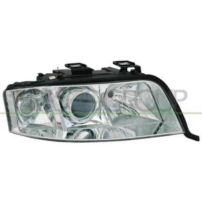 Image of 4B0941004BJ, 4B0941004BQ Headlights PRASCO AD0334903 right H7/H1, H7, H1 Crystal clear for hand traffic without motor headlamp levelling