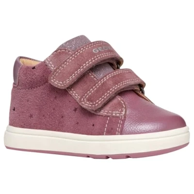 Image of Geox Baby B BIGLIA Girl C Sneaker, Pink, 2 UK Child
