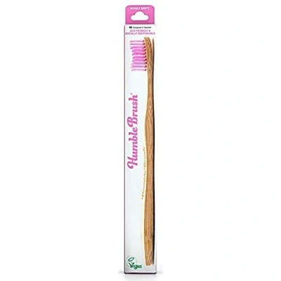 Image of Three Packs of Humble Brush Purple Bamboo Toothbrush