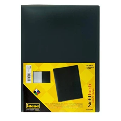 Image of Idena DIN A4 Display Book Black