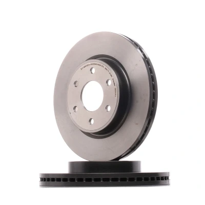 Image of 402064KJ1B Brake disc BREMBO 09.D619.11 296mm 28mm 6 internally vented Coated NISSAN: NP300 Navara Pickup