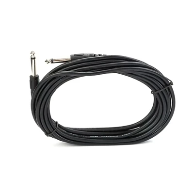 Image of Guitar Lead Instrument Cable 5 Meters Profession Noiseless Bass Cord Straight To Cables