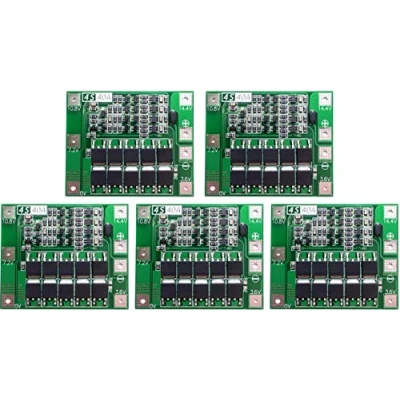 Image of TECNOIOT 5pcs 4S 40A 14.8V 16.8V 18650 Lithium Battery Protection Board BMS PCB