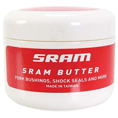 Image of SRAM Butter Cycle Fork Suspension Grease 28ml / Bicycle Cycling Mountain Biking Bike MTB Front Rear Shock Honey Lubricant Workshop Smooth Lube Seal Bushing Hub Service Slick Oil Maintenance
