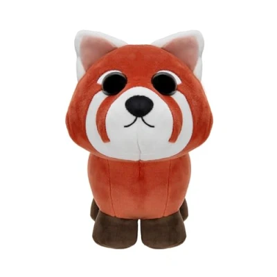 Image of Adopt Me! Collector Plush Red Panda Series 3 Ultra Rare In Game Stylization Toys for Kids Featuring Your Favorite Pet, Ages 6+