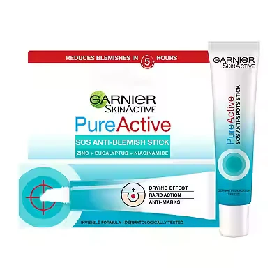 Image of Garnier Pure Active SOS Anti Blemish Stick 10ml