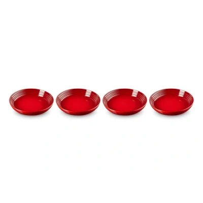 Image of Le Creuset Stoneware Set of 4 Pasta Bowls, 8.5&quot; each, Cerise