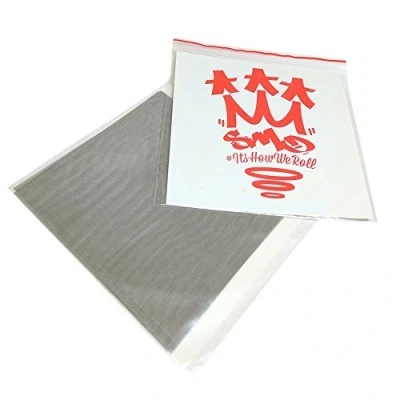 Image of SMO KING 5 Pack x 50µ Micron Pressing Screen 4&#039; Inch Steel Filter Waxy Oil EOE Extraction
