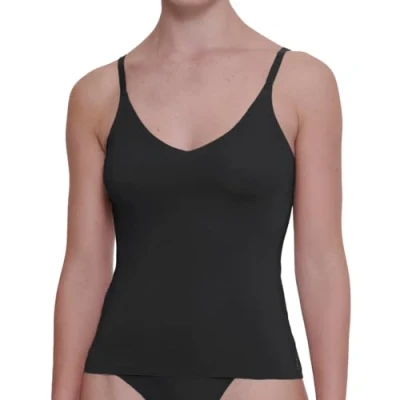 Image of Sloggi Women&#039;s Zero Feel 2.0 Spaghetti Top Undershirt, Black, S