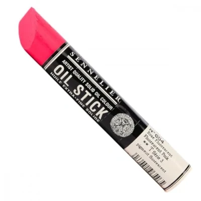 Image of Sennelier Oil Stick Fluorescent Pink N130125.654