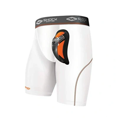 Image of Shockdoctor Men&#039;s Compression With Ultra Carbon Flex Cup Shorts