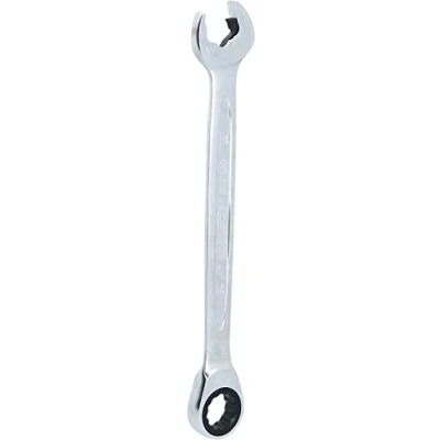 Image of KS Tools 503.5221 DUO GEARplus combination spanner set with ratchet mechanism in ring and open jaw 21mm