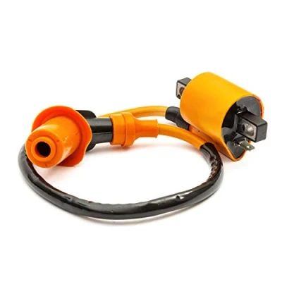 Image of Chinese Pit Dirt Quad Bike High Performance Ignition Coil 50cc 110cc 125cc Spark Plug Cap