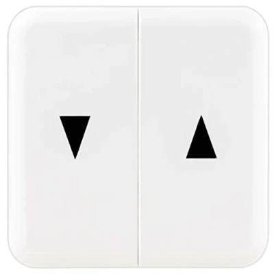 Image of REV 0216450106 Vario Shutter Blind Switch Cover, White, Rolladenschalter