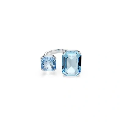 Image of Swarovski Millenia Ring, Women&#039;s, Size: O, Blue