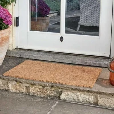 Image of Marco Paul Decoir Insert Door Mat Mats Natural Look Slip Resistant Safe Anti Indoor Outdoor Use Durable Entrance Hallway Easy Clean Home Doormat Rug Front